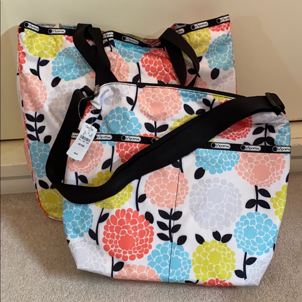 NWT LeSportsac Tote + Shoulder Bag Bundle